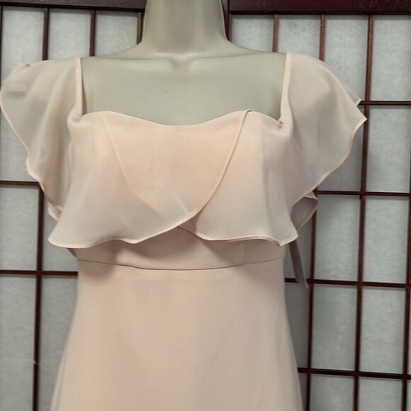 NWT BRIDESIDE LUCY ICE PINK BRIDESMAIDS DRESS SIZE 0 - Picture 2 of 8
